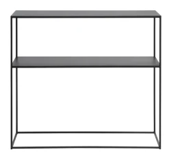 Sidetable Pebble Zwart W90 cm - Giga Living