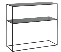 Sidetable Pebble Zwart W90 cm - Giga Living