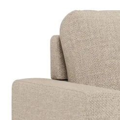 Slaapbank Floor Met Armleuning Basel Beige 176cm - Giga Living