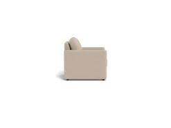 Slaapbank Floor Met Armleuning Basel Beige 105cm - Giga Living