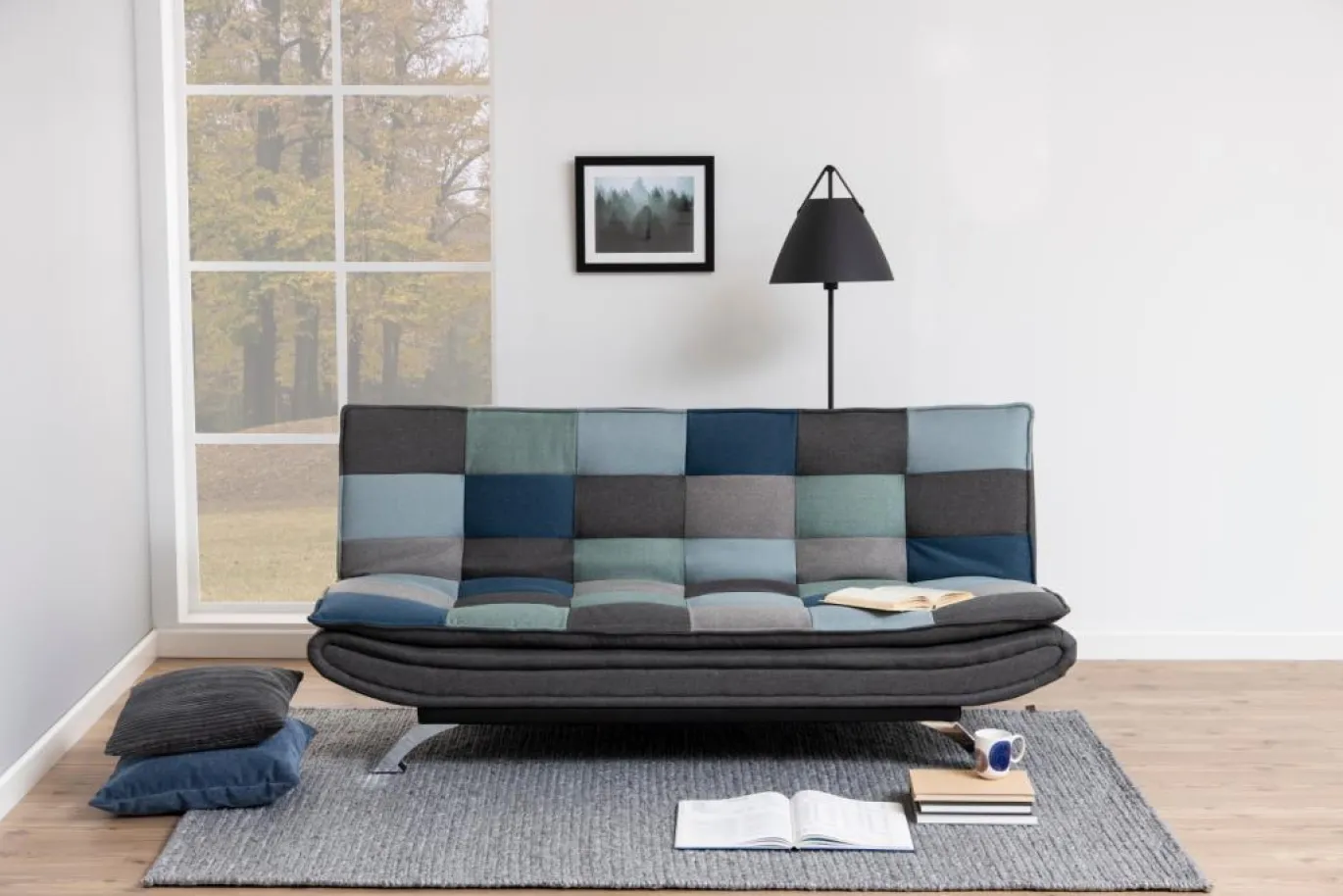 Slaapbank Grona Patchwork 196cm - Giga Living