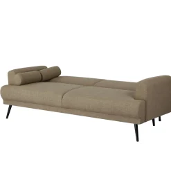 Slaapbank Jason Taupe 210cm - Giga Meubel