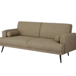 Slaapbank Jason Taupe 210cm - Giga Meubel