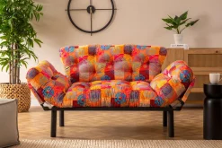 Slaapbank Nitta 2-Zits Patchwork