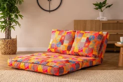 Slaapbank Taida 2-Zits Patchwork