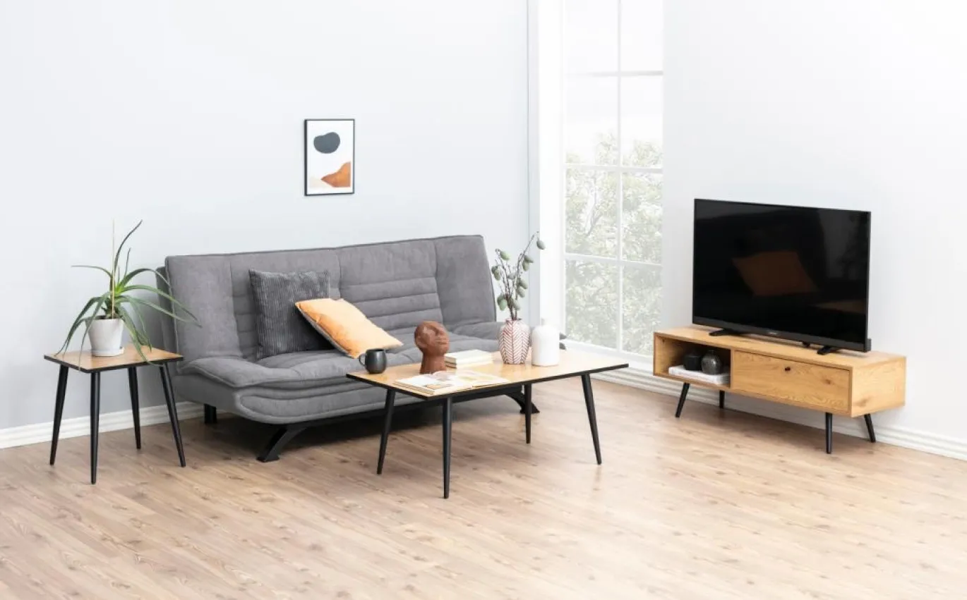 Slaapbank Vaylo Enjoy Grijs 196cm - Giga Living