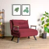 Slaapfauteuil Sando Single Bordeaux