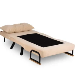 Slaapfauteuil Sando Single Crème