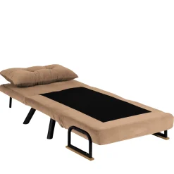 Slaapfauteuil Sando Single Lichtbruin