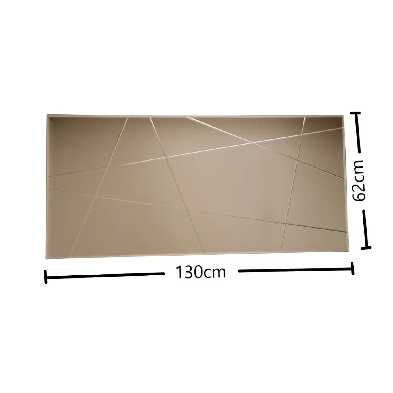 Spiegel Alinca MDF Bronze