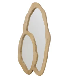 Spiegel Christa Organisch Naturel 118cm - Giga Meubel