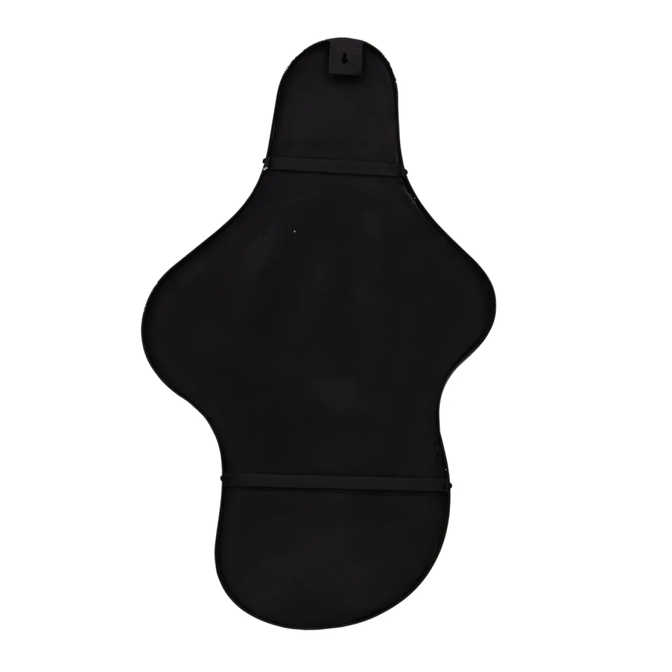 Spiegel Dory Organisch Zwart 110cm - Giga Meubel