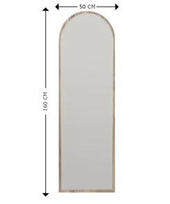 Spiegel Emma Walnoot 160cm
