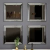 Spiegel Loza Zilver Set van 4