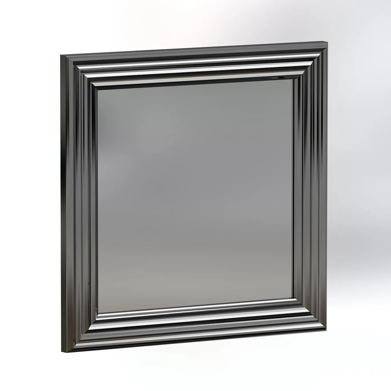 Spiegel Loza Zilver Set van 4