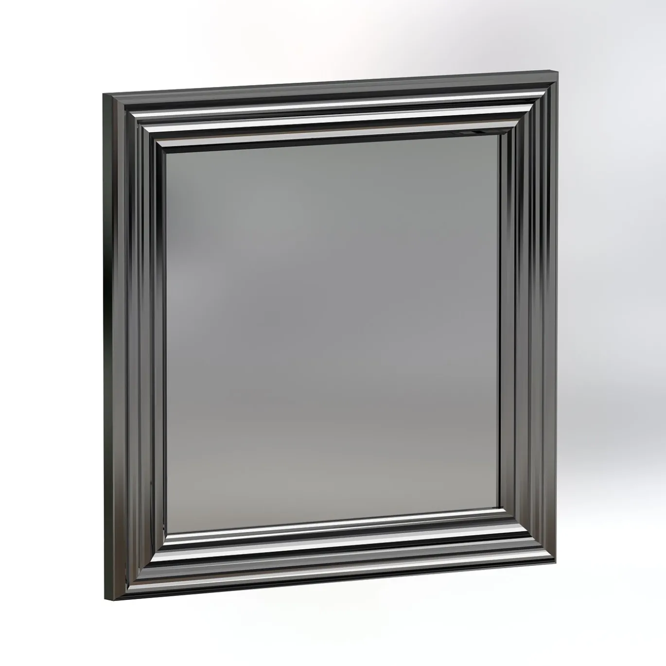 Spiegel Loza Zilver Set van 4