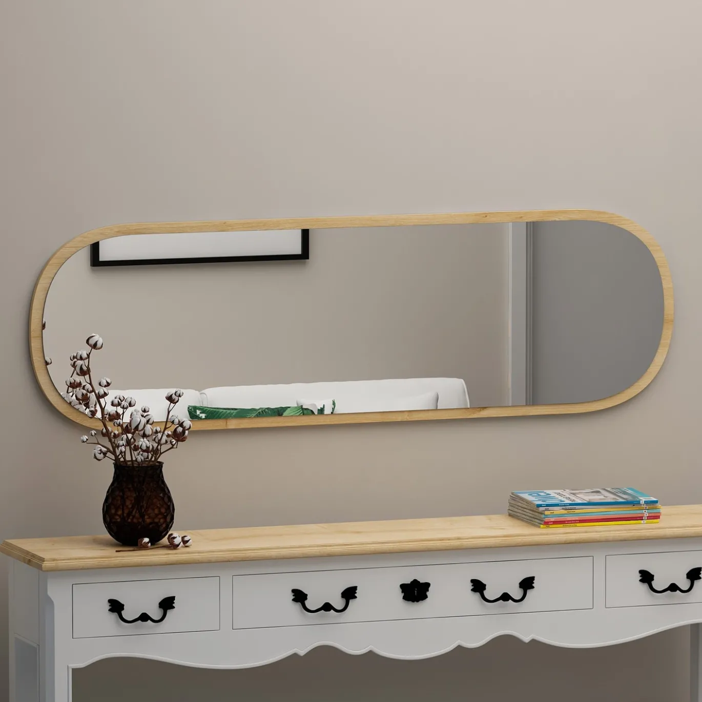 Spiegel Magnum Naturel 120cm