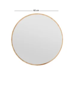 Spiegel Ozze Naturel Ø60cm