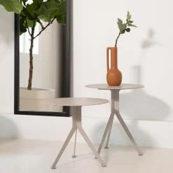 Spinder Design Bijzettafel Daley Low Silky Taupe