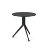 Spinder Design Bijzettafel Daley High Zwart Ø40cm