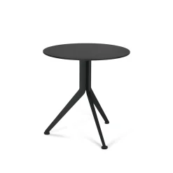Spinder Design Bijzettafel Daley High Zwart Ø40cm