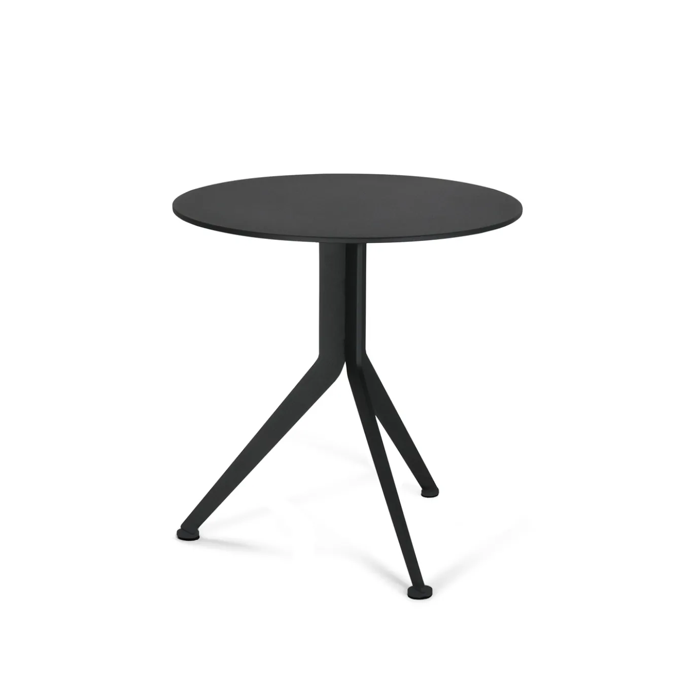 Spinder Design Bijzettafel Daley High Zwart Ø40cm