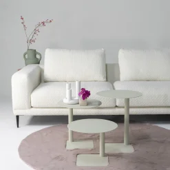 Spinder Design Bijzettafel Sunny Medium Greystone Ø40cm