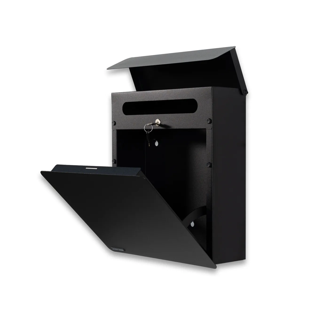 Spinder Design Brievenbus Inbox Zwart