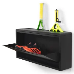Spinder Design Schoenenkast Sportiva Staal Zwart