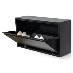 Spinder Design Schoenenkast Billy 1 Maxi Zwart