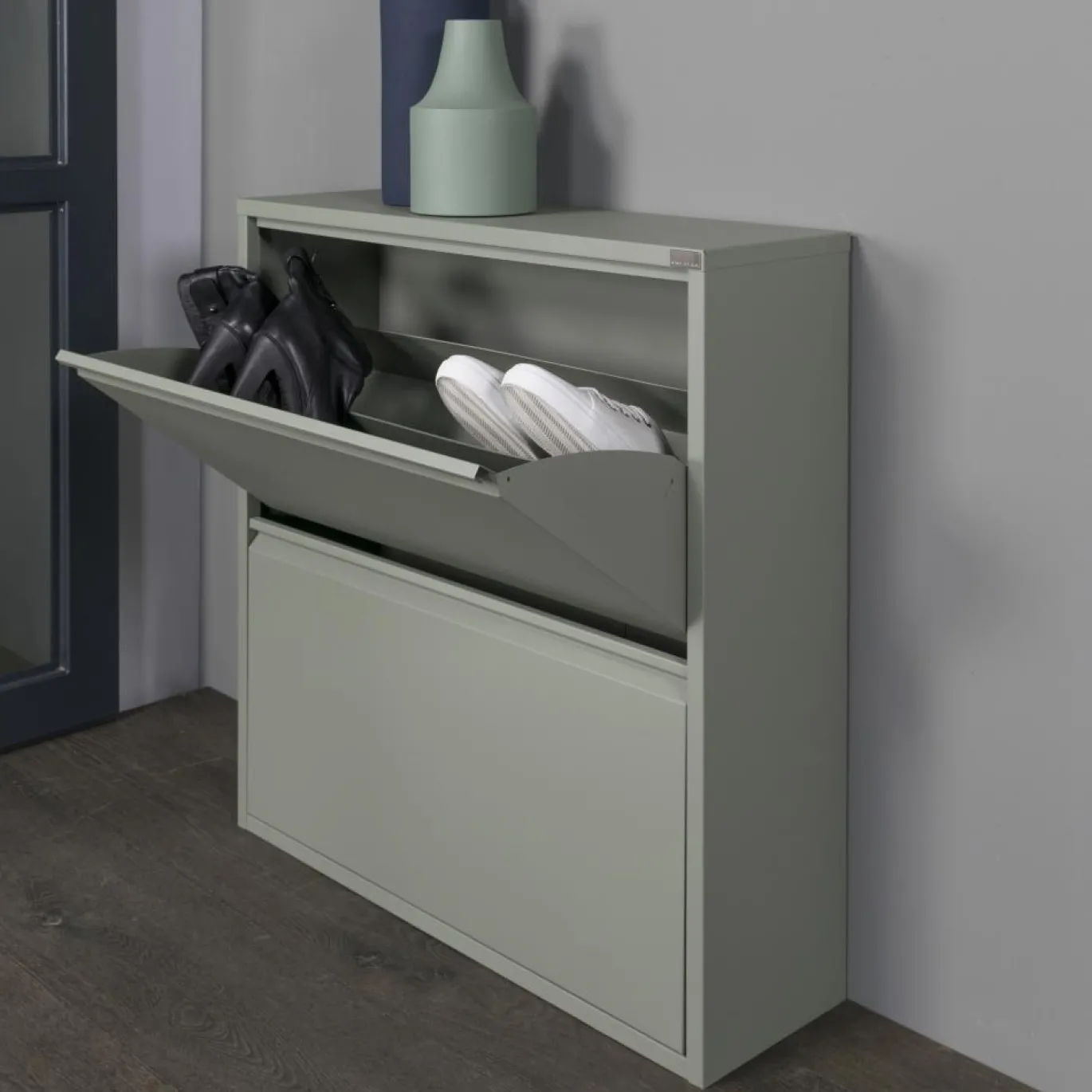 Spinder Design Schoenenkast Billy 2 Groen