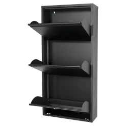 Spinder Design Schoenenkast Billy 3 Zwart