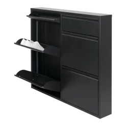 Spinder Design Schoenenkast Billy 6 Zwart