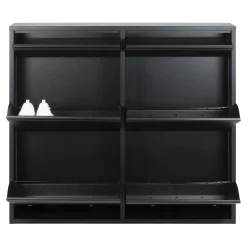 Spinder Design Schoenenkast Billy 6 Zwart