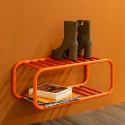 Spinder Design Schoenenrek Retro Oranje