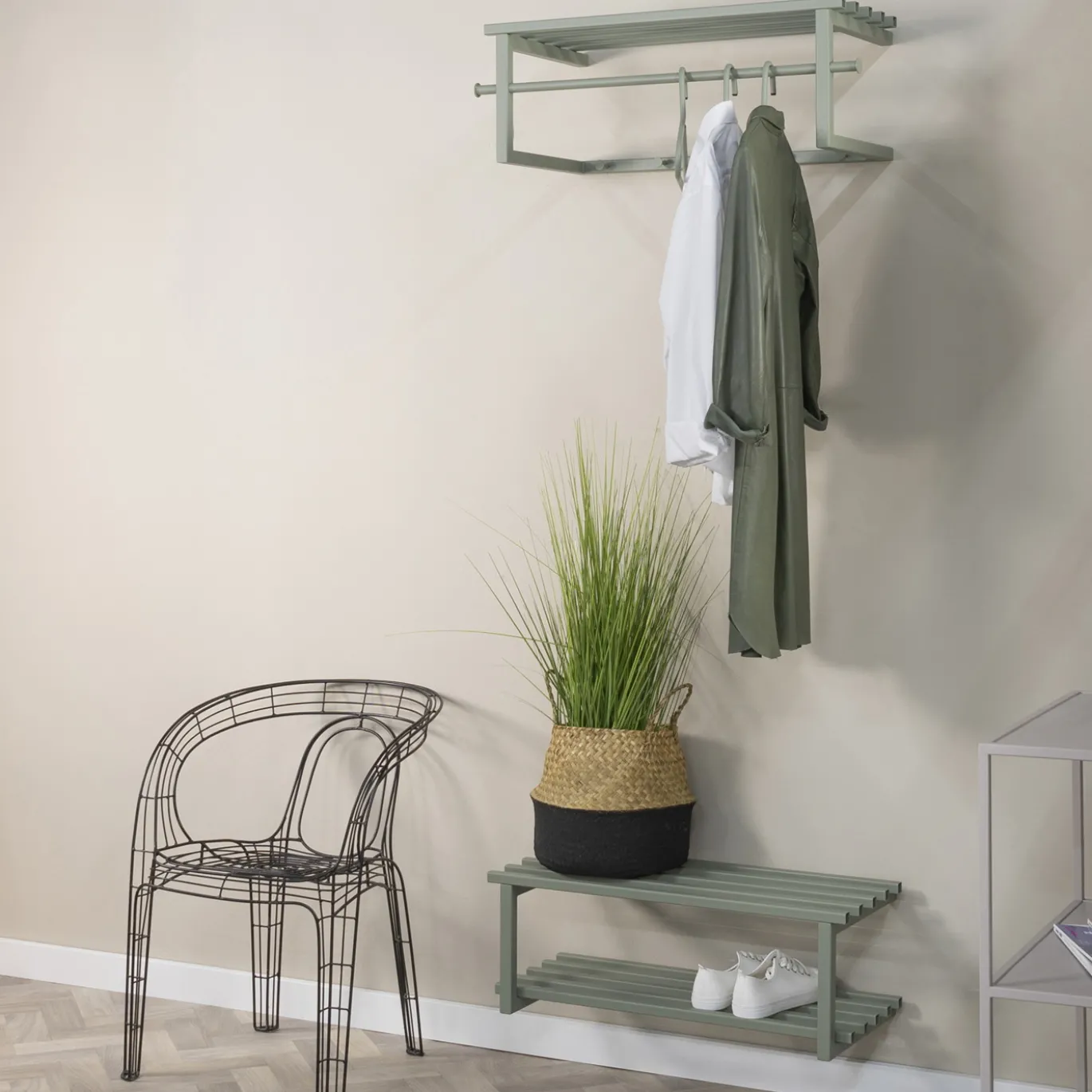 Spinder Design Schoenenrek Rizzoli / Marco Dusty Groen 71cm