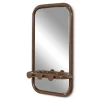 Spinder Design Spiegel Retro Chocolade Bruin