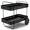 Spinder Design Trolley Gin & Trolley Zwart