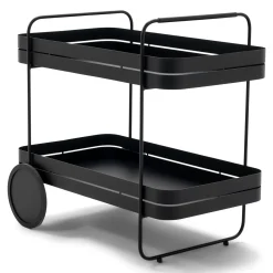 Spinder Design Trolley Gin & Trolley Zwart