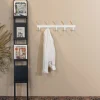 Spinder Design Wandkapstok Dexter 5 Wit 70cm