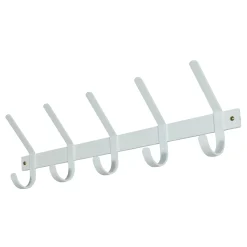 Spinder Design Wandkapstok Dexter 5 Wit 70cm
