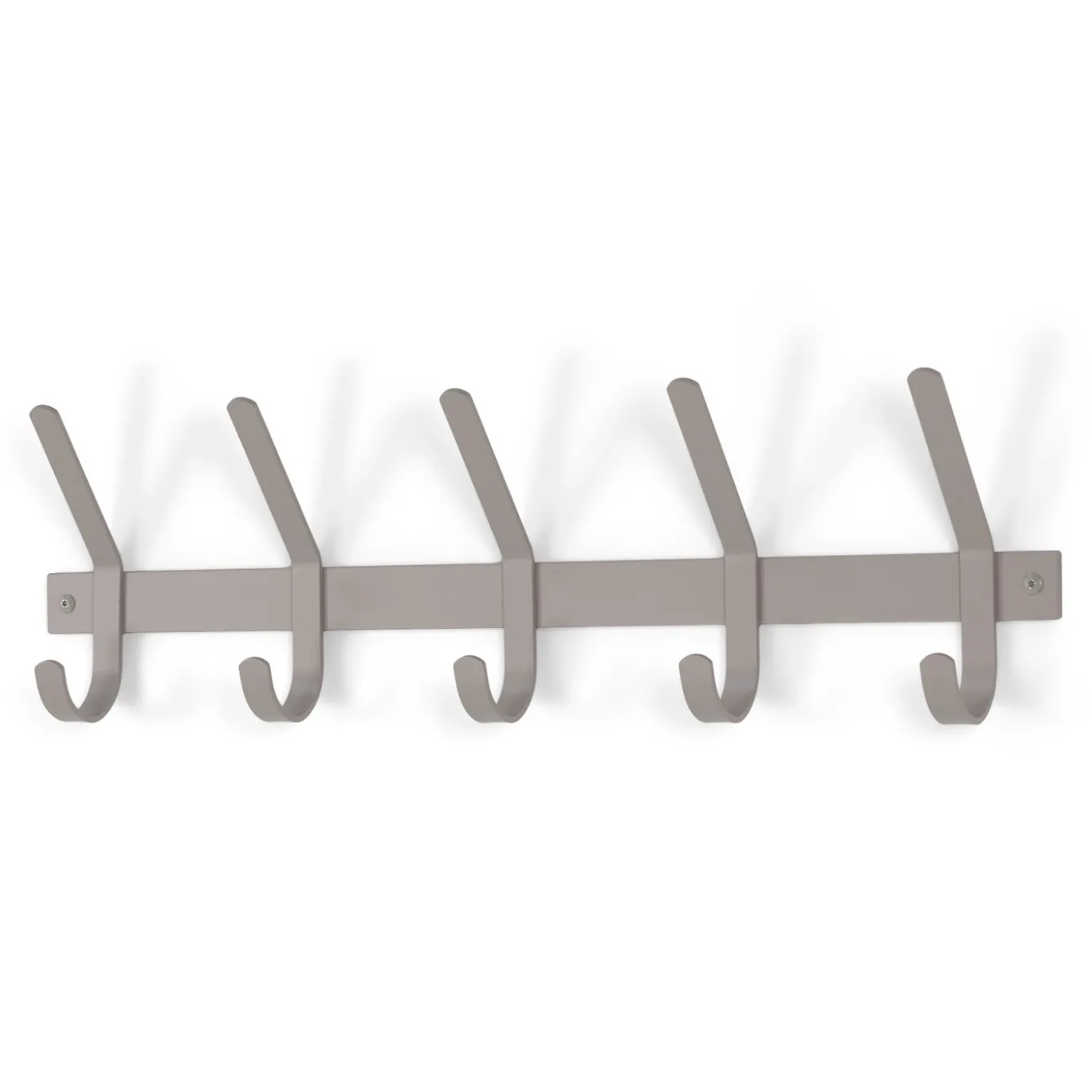 Spinder Design Wandkapstok Dexter 5 Silky Taupe 70cm