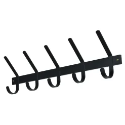 Spinder Design Wandkapstok Dexter 5 Zwart 70cm
