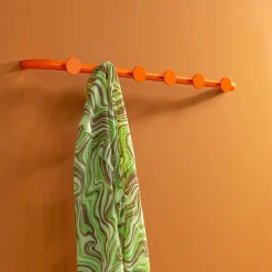 Spinder Design Wandkapstok Retro 6 Oranje