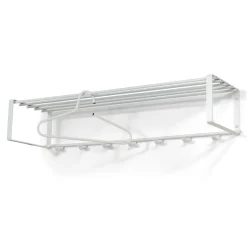 Spinder Design Wandkapstok Rex 2 XL Wit 100cm