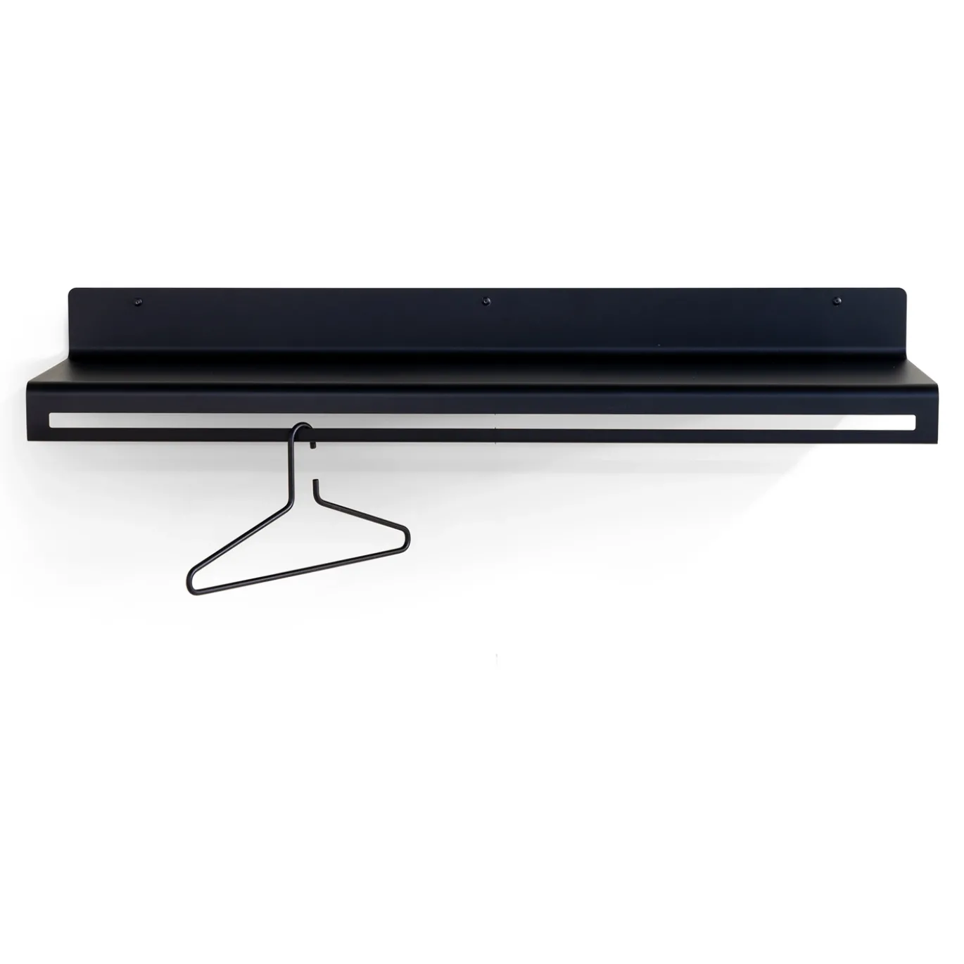 Spinder Design Wandkapstok Sway Staal Zwart 120cm