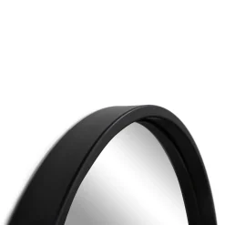 Spinder Design Wandspiegel Curve Zwart 140cm