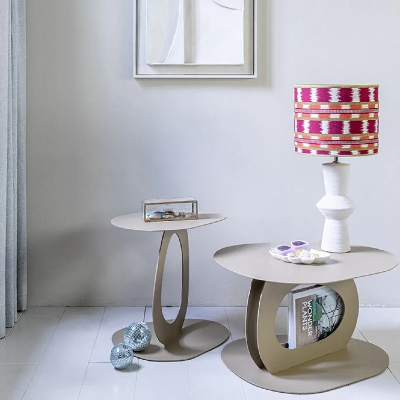 Spinder x Eva van de Ven Salontafel Tonda Champagne