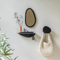 Spinder x Eva van de Ven Wandplank Pipa Bottom Zwart