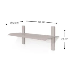 Spinder x OnMateria Wandplank Hola 2 Silky Taupe